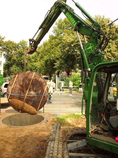 Bombenfund Koeln Vingst Burgstr Schulstr P083.JPG